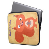 Niedlicher Cartoon Laptopschutzhülle (Vorderseite Links)
