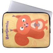 Niedlicher Cartoon Laptopschutzhülle (Vorderseite)