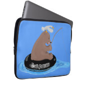 Niedlicher Cartoon Laptopschutzhülle (Vorne Rechts)