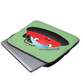Niedlicher Cartoon Laptopschutzhülle (Vorne Knopf)