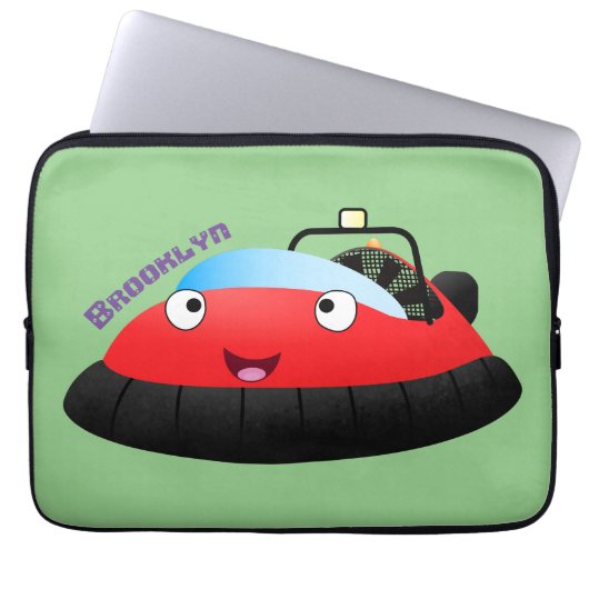 Niedlicher Cartoon Laptopschutzhülle (Vorderseite)
