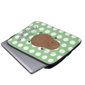 Niedlicher Cartoon Laptopschutzhülle (Vorne Knopf)