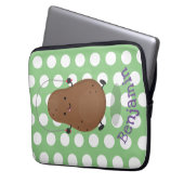 Niedlicher Cartoon Laptopschutzhülle (Vorderseite Links)