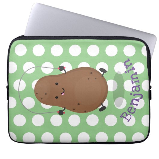 Niedlicher Cartoon Laptopschutzhülle (Vorderseite)