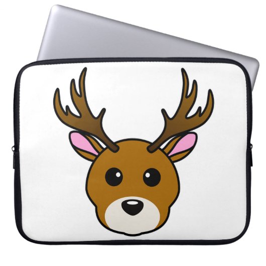 Niedlicher Cartoon Laptopschutzhülle (Vorderseite)