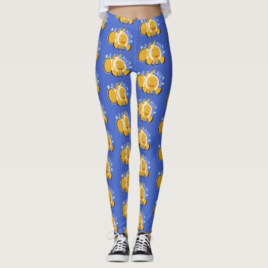 Niedlicher Cartoon Leggings (Vorderseite)