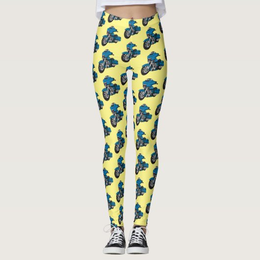 Niedlicher Cartoon Leggings (Vorderseite)
