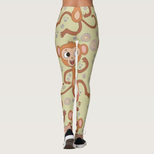 Niedlicher Cartoon Leggings (Rückseite)