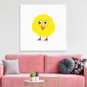 Niedlicher Cartoon Leinwanddruck (Insitu (Wohnzimmer))