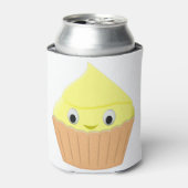 Niedlicher Cartoon Lemon Cupcake Dosenkühler (Kanne Vorderseite)
