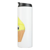 Niedlicher Cartoon Lemon Cupcake Thermosbecher (Nach rechts gedreht)