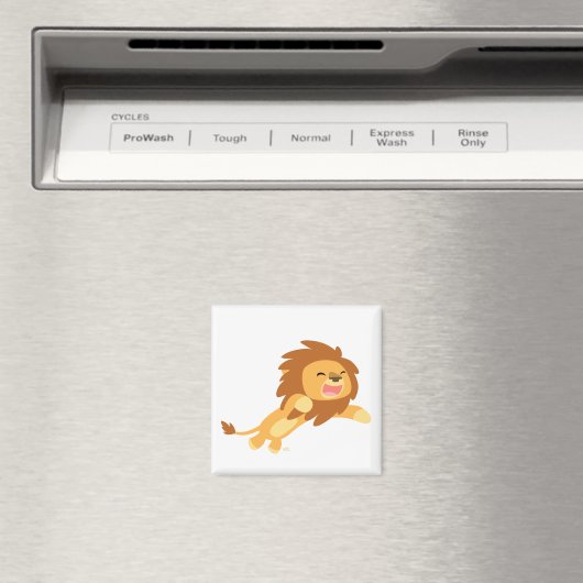 Niedlicher Cartoon Lion Magnet (In Situ (Geschirrspüler))
