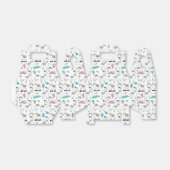 Niedlicher Cartoon Llama Pattern Geschenkschachtel (Ungefaltet)