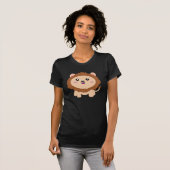 Niedlicher Cartoon Löwe T-Shirt (Vorne ganz)