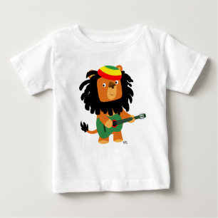 Niedlicher Cartoon Löwe von Zion Baby T - Shirt