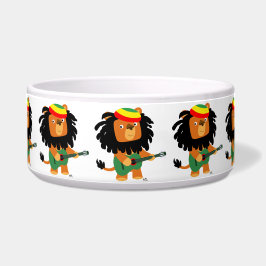 Niedlicher Cartoon Löwe von Zion Pet Bowl Napf