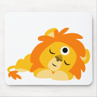 Niedlicher Cartoon Löwenmousepad Mousepad