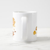 Niedlicher Cartoon Löwenparade Jumbo-Tasse (Rückseite)