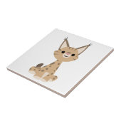 Niedlicher Cartoon Lynx Tile Fliese (Seite)