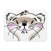 Niedlicher Cartoon Magnet (Horizontal)