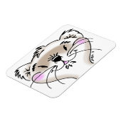 Niedlicher Cartoon Magnet (Linke Seite)