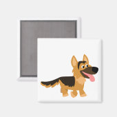 Niedlicher Cartoon Magnet (Vorderseite/Rückseite)