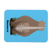 Niedlicher Cartoon Magnet (Horizontal)