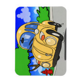 Niedlicher Cartoon Magnet (Vertikal)