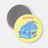 Niedlicher Cartoon Magnet (Vorderseite/Rückseite)