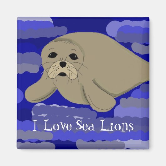 Niedlicher Cartoon Magnet (Vorne)