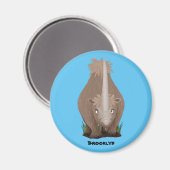 Niedlicher Cartoon Magnet (Vorderseite/Rückseite)