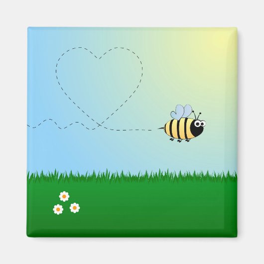 Niedlicher Cartoon Magnet (Vorne)