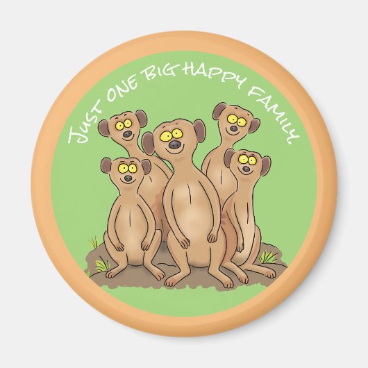 Niedlicher Cartoon Magnet (Vorne)