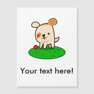 Niedlicher Cartoon Magnetkarte