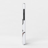 Niedlicher Cartoon-Mauszeiger auf Makeup Case-Mate iPhone Hülle (Hinten/Links)