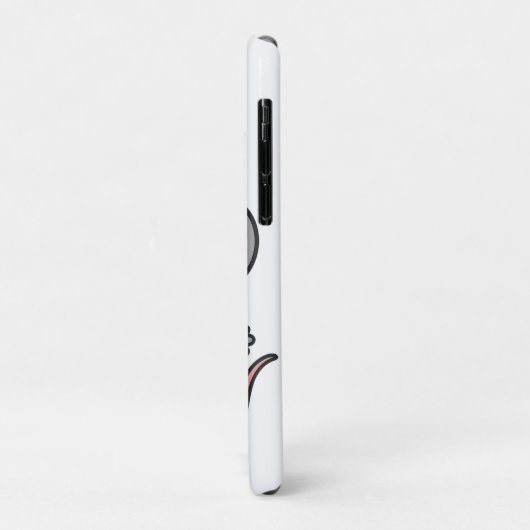 Niedlicher Cartoon-Mauszeiger auf Makeup Case-Mate iPhone Hülle (Hinten/Links)