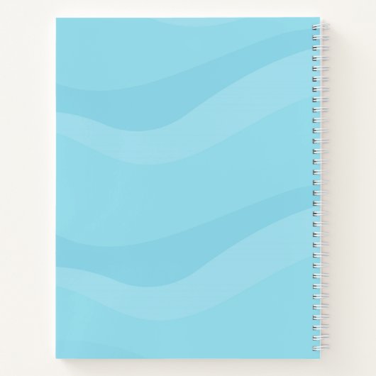 Niedlicher Cartoon Meerjungfrau Notizblock (Rückseite)