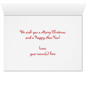 Niedlicher Cartoon Meowy Weihnachtskatzen in Weihn (Innenansicht Horizontal (Unten))