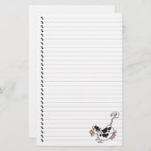 Niedlicher Cartoon Milchkühe Bettgebäck Briefpapier (Vorne/Hinten)