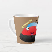 Niedlicher Cartoon Milchtasse (Linke Ecke)