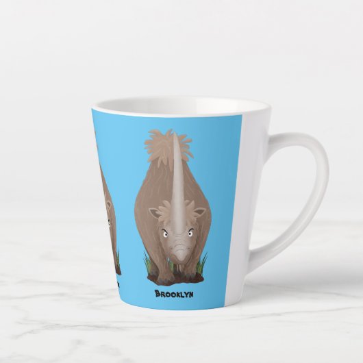 Niedlicher Cartoon Milchtasse (Rechts)