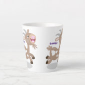 Niedlicher Cartoon Milchtasse (Vorderseite)
