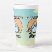 Niedlicher Cartoon Milchtasse (Vorderseite)