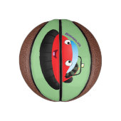 Niedlicher Cartoon Mini Basketball (Vertikal)