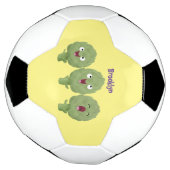 Niedlicher Cartoon mit Artischocken Fußball (Gedreht)