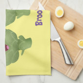 Niedlicher Cartoon mit Artischocken Geschirrtuch (Viertel Falte)