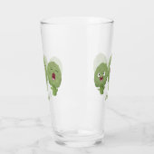 Niedlicher Cartoon mit Artischocken Glas (Links)