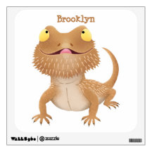 Niedlicher Cartoon mit Bartentreue