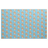 Niedlicher Cartoon mit Bartentreue Stoff (Fat Quarter (45,7 x 55,9 cm))