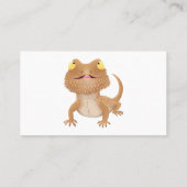 Niedlicher Cartoon mit Bartentreue Visitenkarte (Rückseite)
